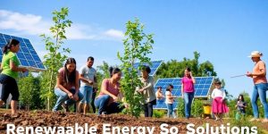 O comunitate activă care adoptă energia verde.