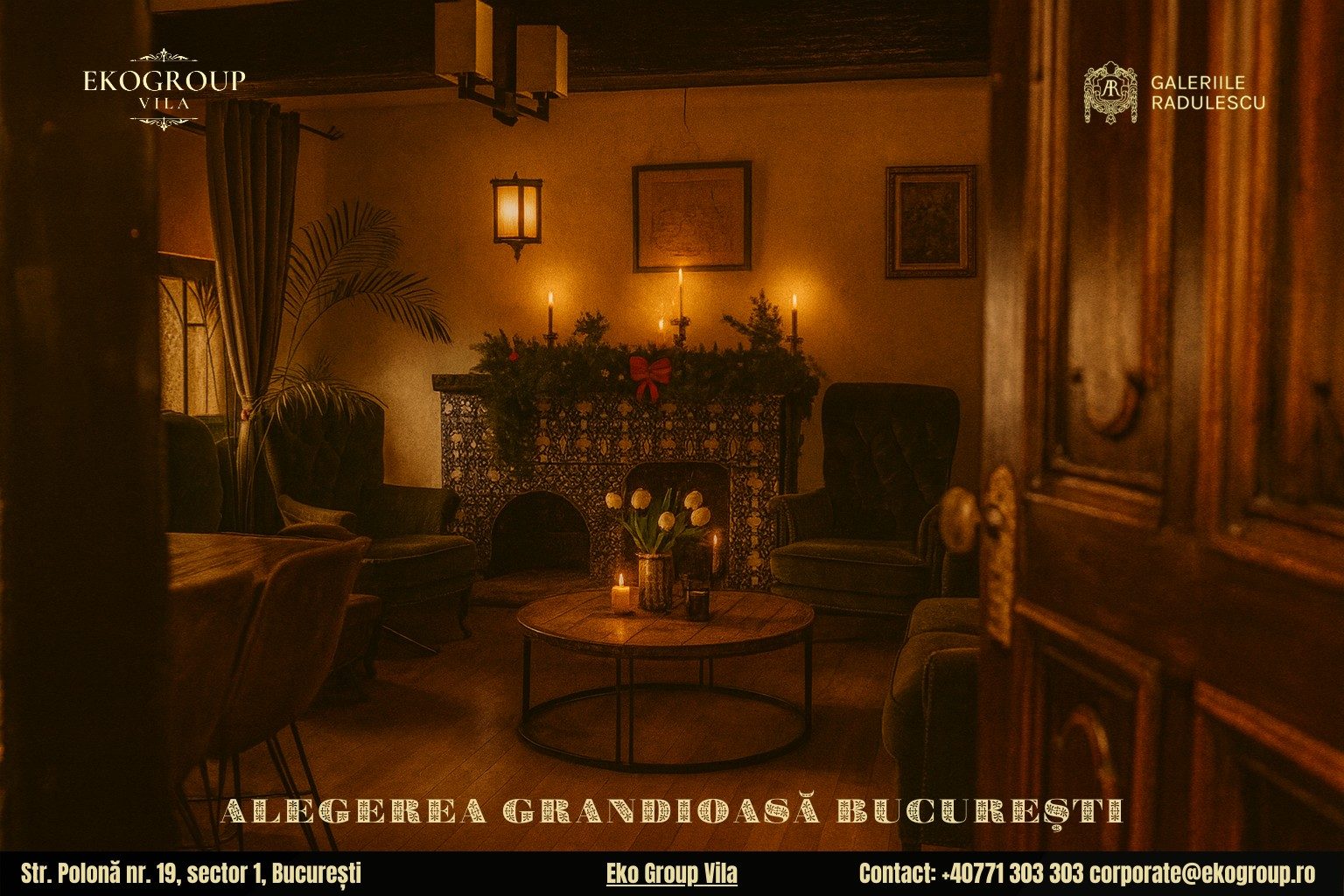 Destinații de Crăciun în București: Experiența Unică a Crăciunului Anilor ’30 la Eko Group Vila 7 Destinații de Crăciun în București: Experiența Unică a Crăciunului Anilor ’30 la Eko Group Vila